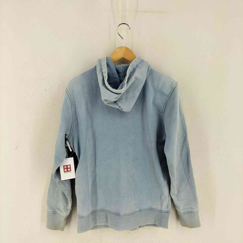 ディーゼル DIESEL D-GIR-NE トラックデニムフーディー ジップアップパーカー メンズ import:XS